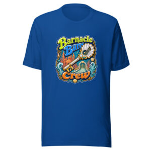 Barnacle Bard Crew Graphic Tee mockup 1 Barnacle Bard Crew Graphic Tee front view