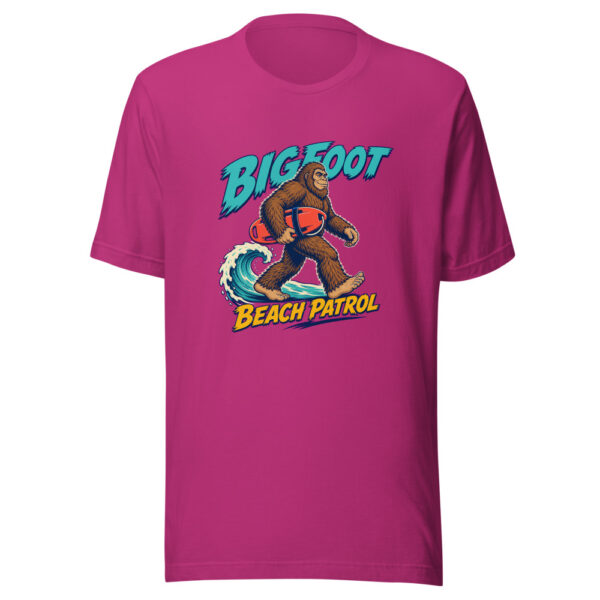 Bigfoot Beach Patrol Bigfoot-beach-patrol Graphic Tee mockup 3 Bigfoot Beach Patrol Bigfoot-beach-patrol Graphic Tee mockup 3