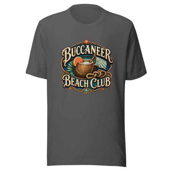 Buccaneer Beach Club Graphic Tee mockup 10 Buccaneer Beach Club Graphic Tee mockup 10