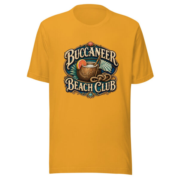 Buccaneer Beach Club Graphic Tee mockup 4 Buccaneer Beach Club Graphic Tee mockup 4