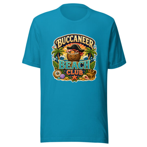 BUCCANEER BEACH CLUB Graphic Tee front view