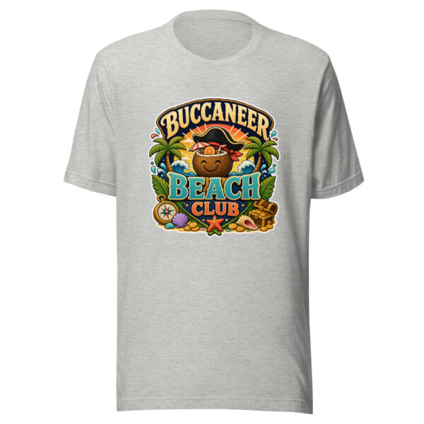 BUCCANEER BEACH CLUB Graphic Tee mockup 11