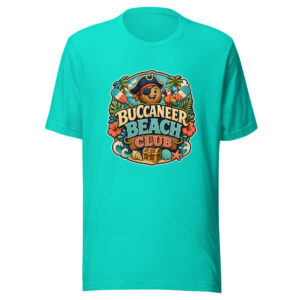 BUCCANEER BEACH CLUB Heartbeat-20260624-codex-fallback Graphic Tee mockup 1 BUCCANEER BEACH CLUB Heartbeat-20260624-codex-fallback Graphic Tee front view