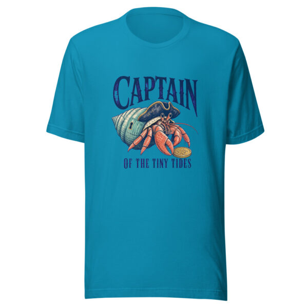 Captain Of The Tiny Tides Tidepool-pirate-folklore Graphic Tee mockup 1 Captain Of The Tiny Tides Tidepool-pirate-folklore Graphic Tee front view
