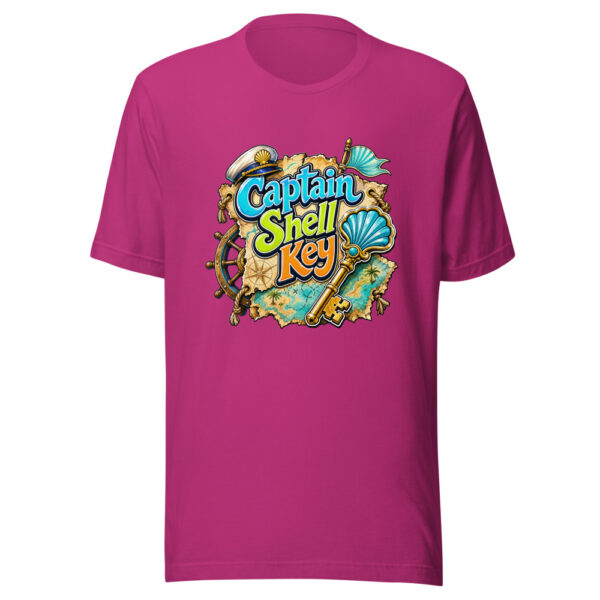 Captain Shell Key Graphic Tee mockup 3