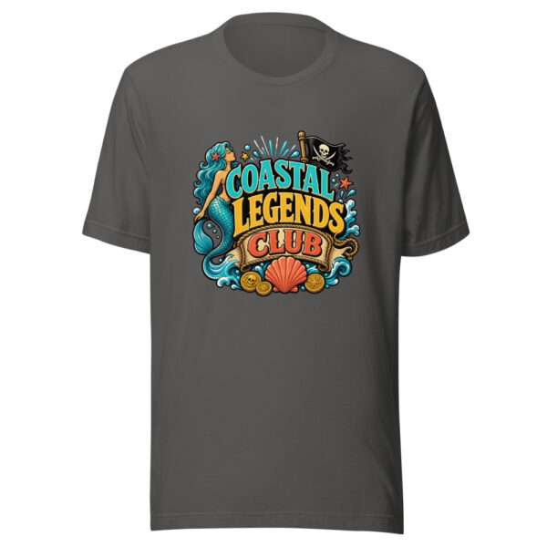 Coastal Legends Club Graphic Tee mockup 10