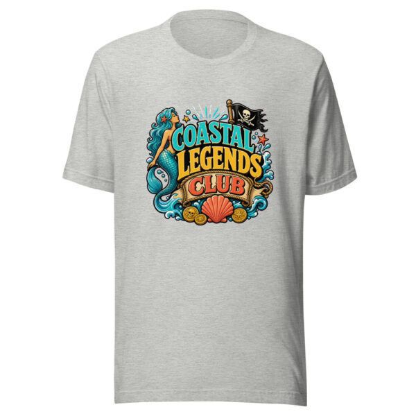 Coastal Legends Club Graphic Tee mockup 11