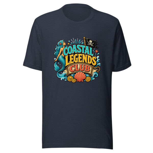 Coastal Legends Club Graphic Tee mockup 13