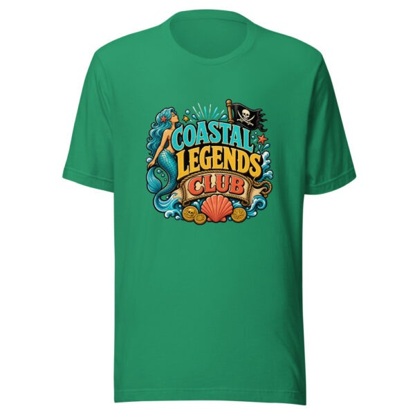 Coastal Legends Club Graphic Tee mockup 15