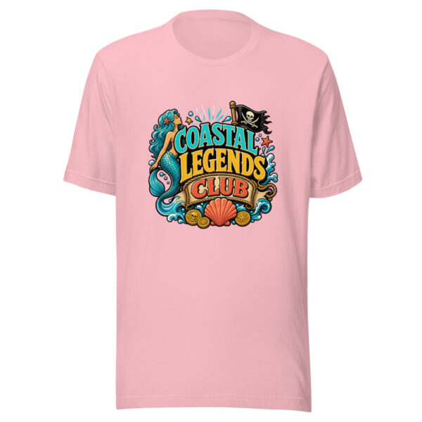 Coastal Legends Club Graphic Tee mockup 18