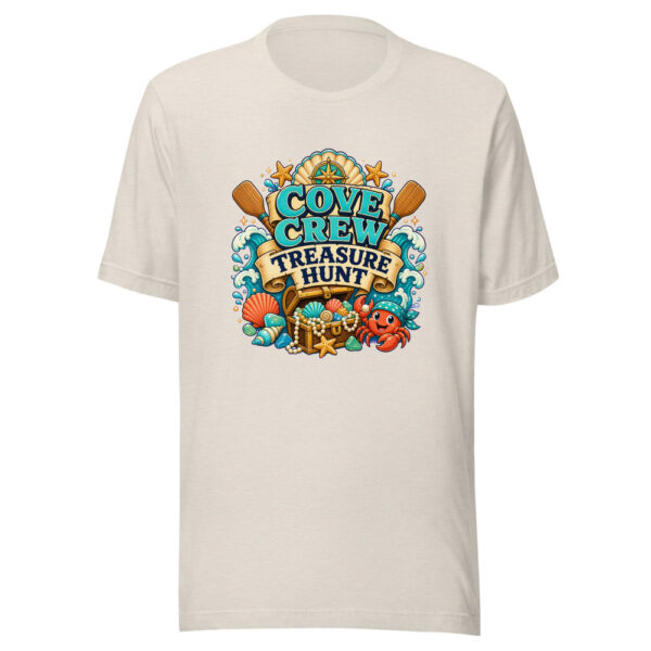 COVE CREW TREASURE HUNT Graphic Tee mockup 14