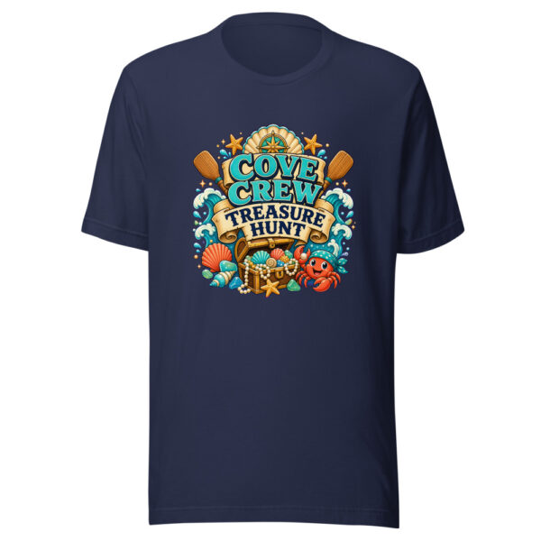 COVE CREW TREASURE HUNT Graphic Tee mockup 9