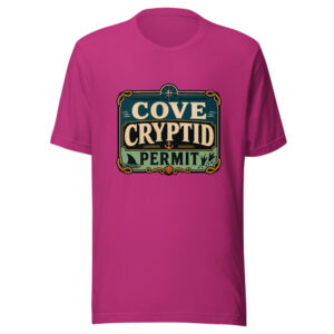 Cove Cryptid Permit Heartbeat-20260630T201625Z Graphic Tee mockup 1 Cove Cryptid Permit Heartbeat-20260630T201625Z Graphic Tee front view