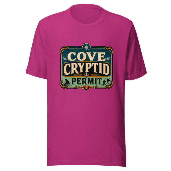 Cove Cryptid Permit Heartbeat-20260630T201625Z Graphic Tee front view