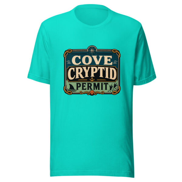 Cove Cryptid Permit Heartbeat-20260630T201625Z Graphic Tee mockup 3