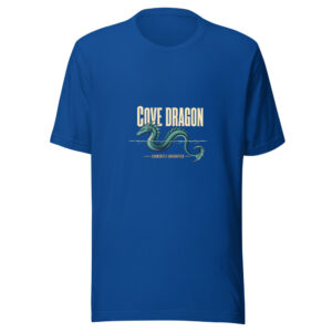 Cove Dragon Currently Unverified Cove-dragon Graphic Tee front view