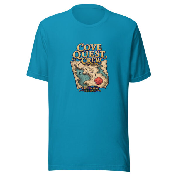 Cove Quest Crew Shell Marks The Spot Cove-quest-crew Graphic Tee mockup 2 Cove Quest Crew Shell Marks The Spot Cove-quest-crew Graphic Tee mockup 2
