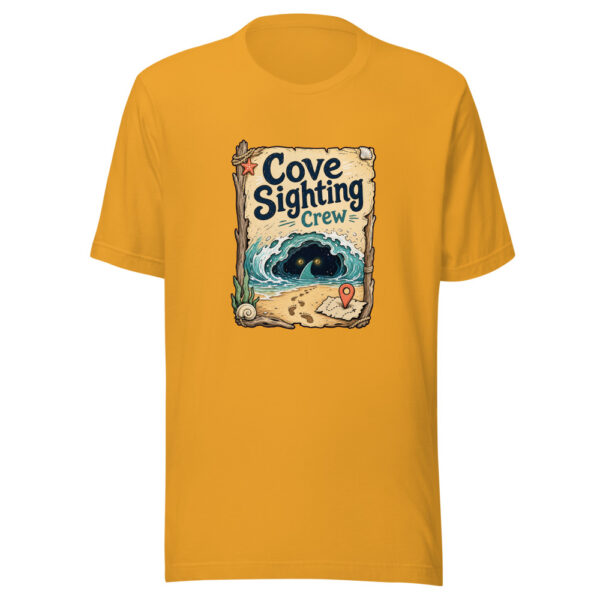 Cove Sighting Crew Graphic Tee mockup 3