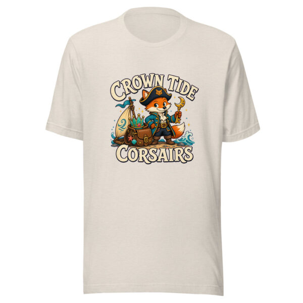 Crown Tide Corsairs Heartbeat-20260630T131513Z Graphic Tee mockup 14