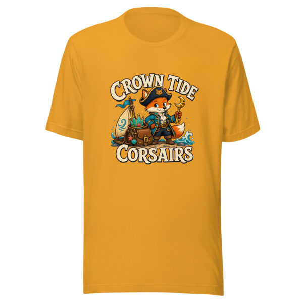 Crown Tide Corsairs Heartbeat-20260630T131513Z Graphic Tee mockup 3