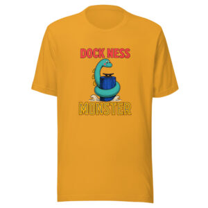 Dock Ness Monster Dock-ness-monster Graphic Tee mockup 1 Dock Ness Monster Dock-ness-monster Graphic Tee front view
