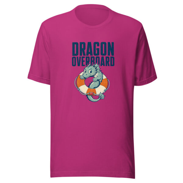 Dragon Overboard Dragon-overboard Graphic Tee mockup 3