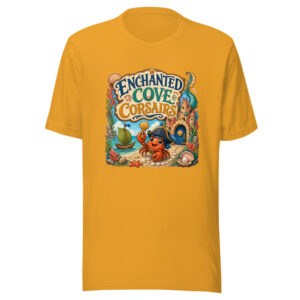 Enchanted Cove Corsairs Heartbeat-20260630T041239Z Graphic Tee mockup 1 Enchanted Cove Corsairs Heartbeat-20260630T041239Z Graphic Tee front view