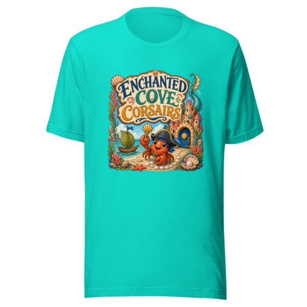 Enchanted Cove Corsairs Heartbeat-20260630T041239Z Graphic Tee mockup 3 Enchanted Cove Corsairs Graphic Tee mockup 3
