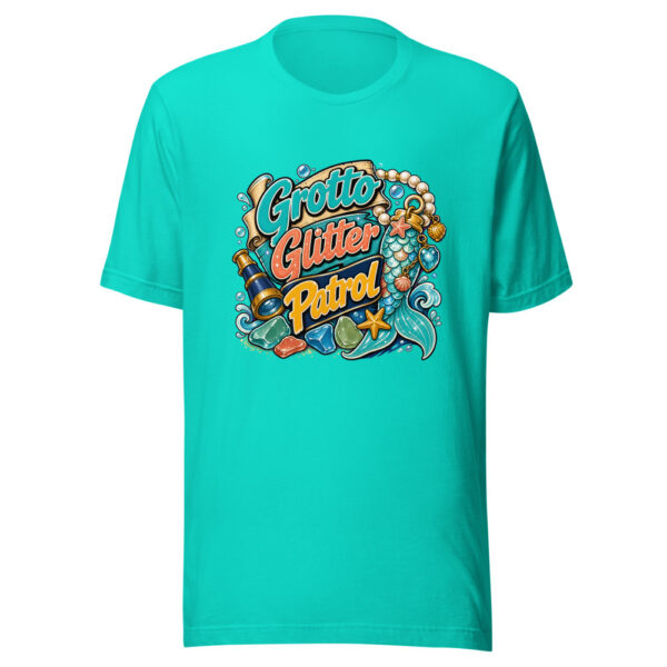 Grotto Glitter Patrol Graphic Tee mockup 3 Grotto Glitter Patrol Graphic Tee mockup 3