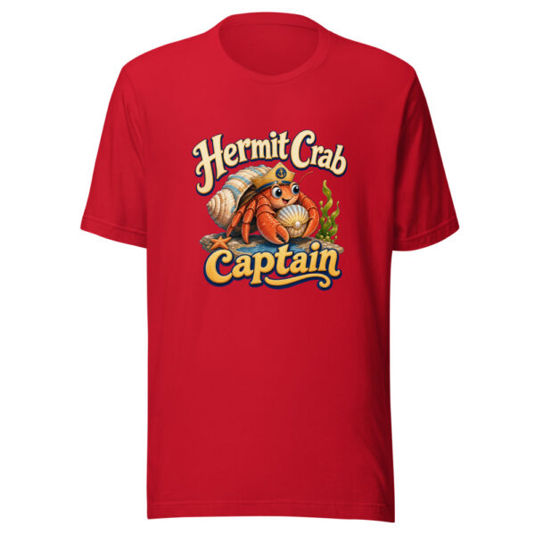Hermit Crab Captain Graphic Tee mockup 19 Hermit Crab Captain Graphic Tee mockup 19