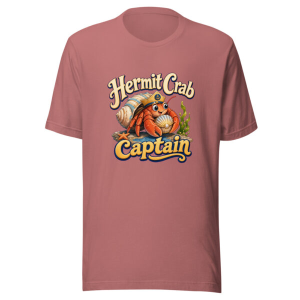 Hermit Crab Captain Graphic Tee mockup 21 Hermit Crab Captain Graphic Tee mockup 21