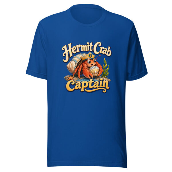 Hermit Crab Captain Graphic Tee mockup 4 Hermit Crab Captain Graphic Tee mockup 4