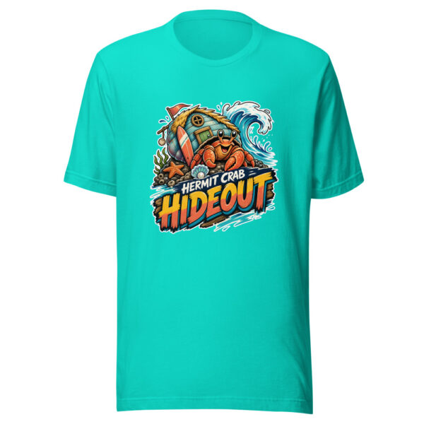 Hermit Crab Hideout Graphic Tee mockup 2 Hermit Crab Hideout Graphic Tee mockup 2