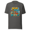 High Tide Hideout Graphic Tee mockup 10