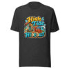 High Tide Hideout Graphic Tee mockup 12
