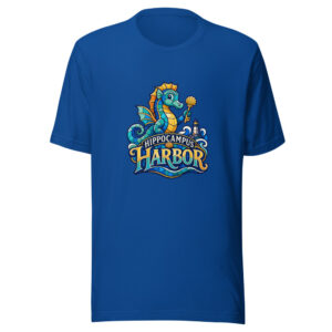 Hippocampus Harbor Graphic Tee front view