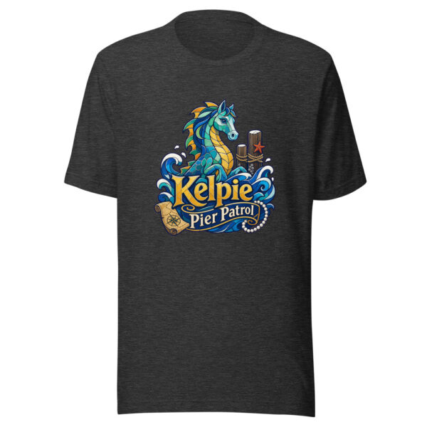 Kelpie Pier Patrol Graphic Tee mockup 12