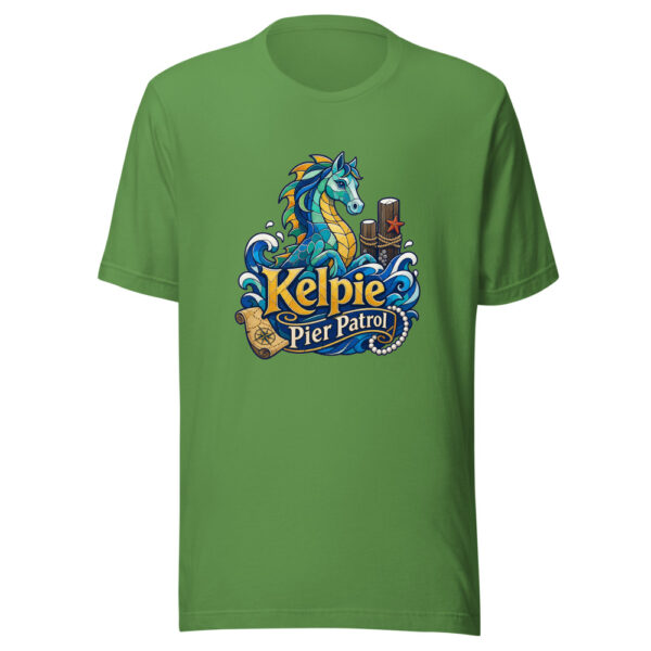Kelpie Pier Patrol Graphic Tee mockup 16