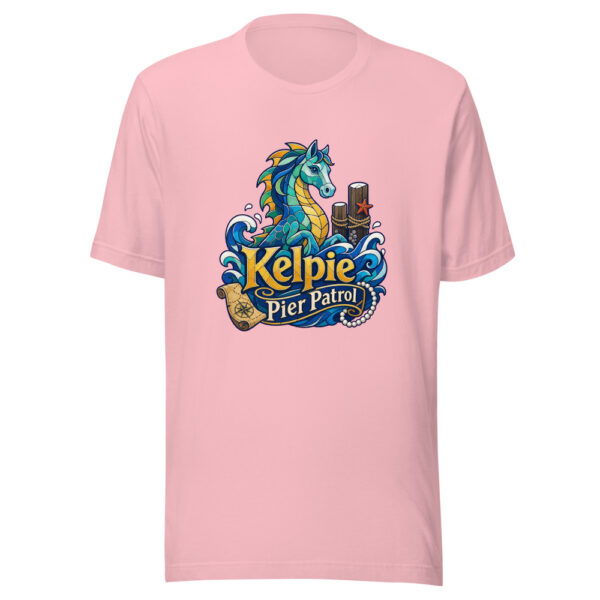 Kelpie Pier Patrol Graphic Tee mockup 18