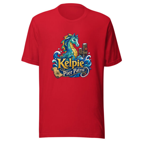 Kelpie Pier Patrol Graphic Tee mockup 19