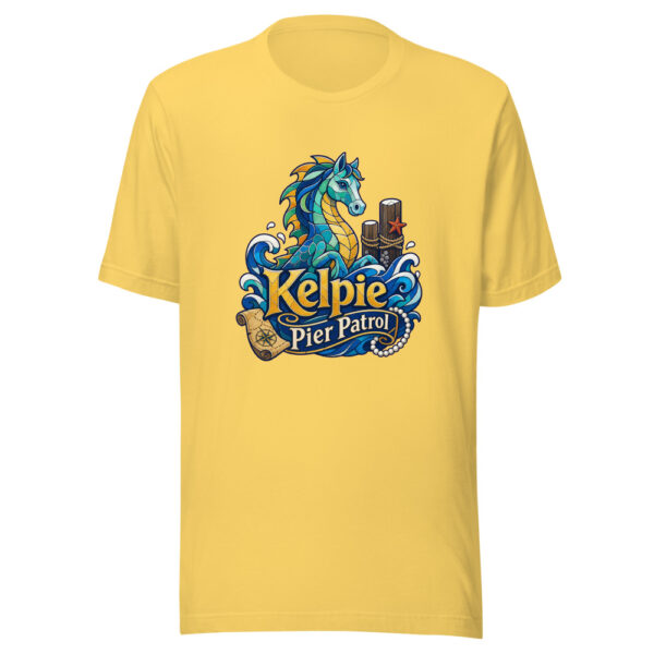 Kelpie Pier Patrol Graphic Tee mockup 20