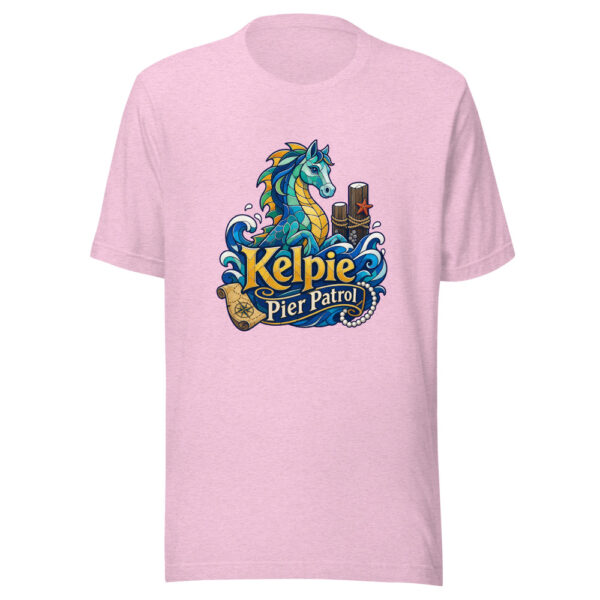 Kelpie Pier Patrol Graphic Tee mockup 23