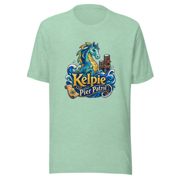 Kelpie Pier Patrol Graphic Tee mockup 24
