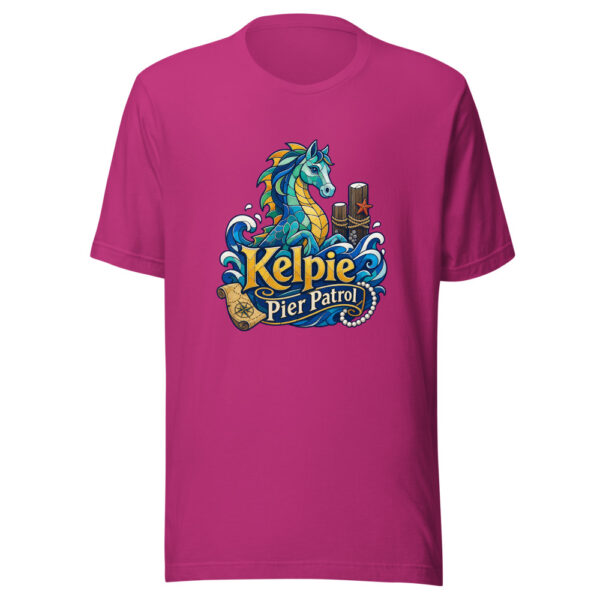 Kelpie Pier Patrol Graphic Tee mockup 5
