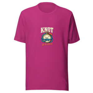 KNOT ON MY WATCH Pirate-artifact-pun Graphic Tee mockup 1 KNOT ON MY WATCH Pirate-artifact-pun Graphic Tee front view