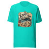 Kraken Left Footprints Graphic Tee mockup 3 Kraken Left Footprints Graphic Tee mockup 3