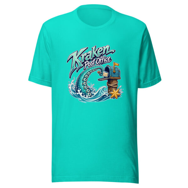 Kraken Post Office Graphic Tee front view