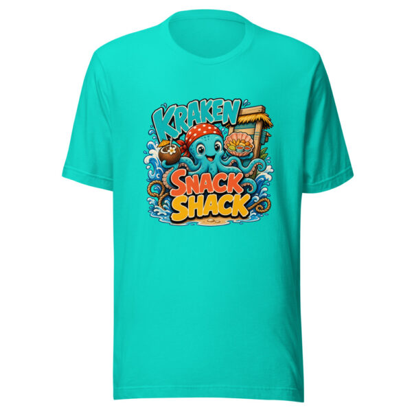 Kraken Snack Shack Graphic Tee front view