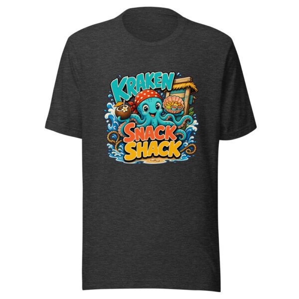 Kraken Snack Shack Graphic Tee mockup 12