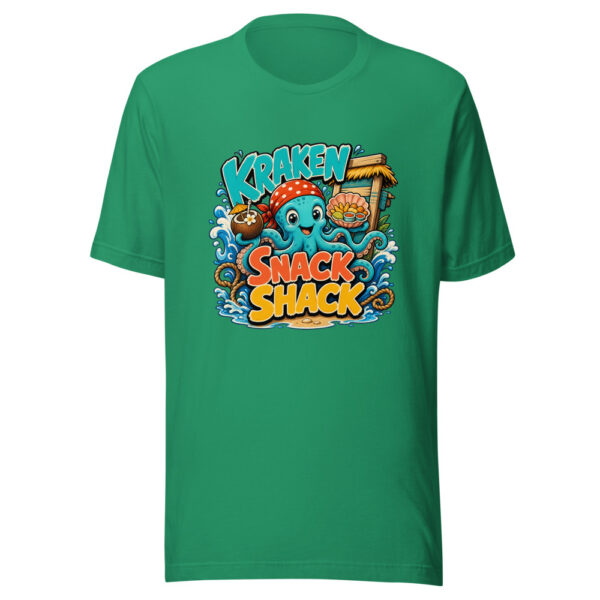 Kraken Snack Shack Graphic Tee mockup 15